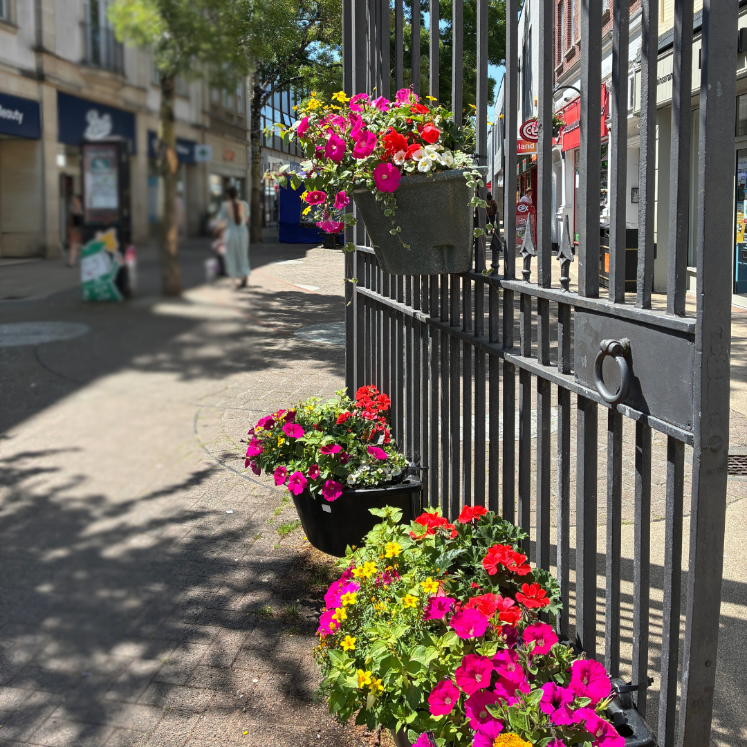 Shopping in <br>Newton Abbot