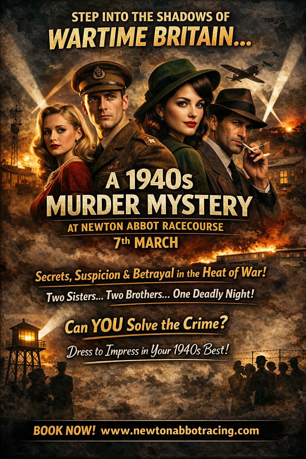 cornwall murder msytery poster 7th March